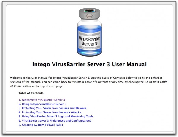 intego-vbs3-top.jpg Top of Intego VirusBarrier 3 online manual