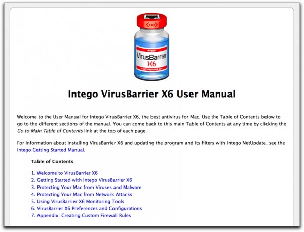 intego-vbx6-manual-top.jpg Top of VirusBarrier X6 user manual