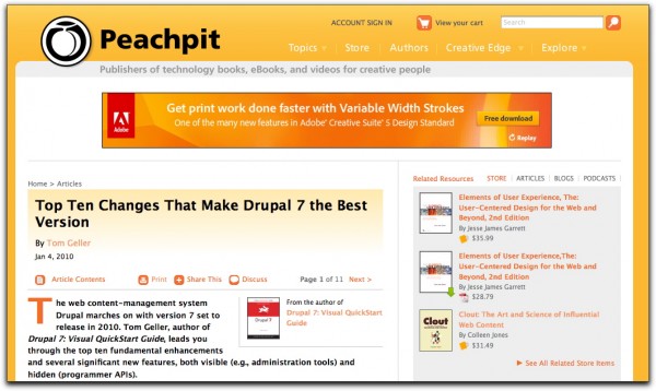 peachpit-topten-top.jpg Top of the Peachpit.com page containing this article