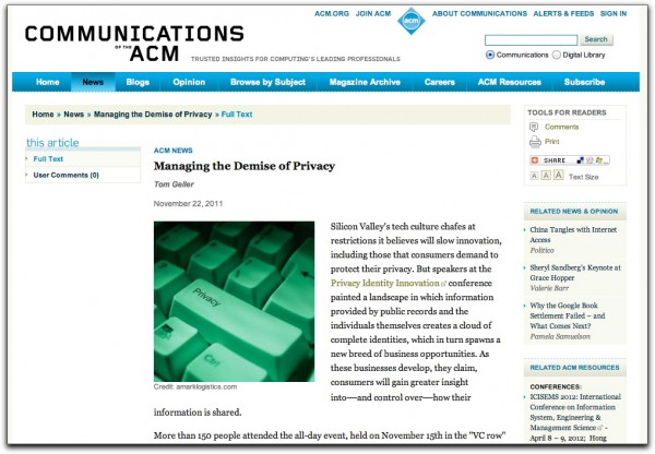 20111128-acm-pii-conference.jpg Screenshot of CACM article about PII