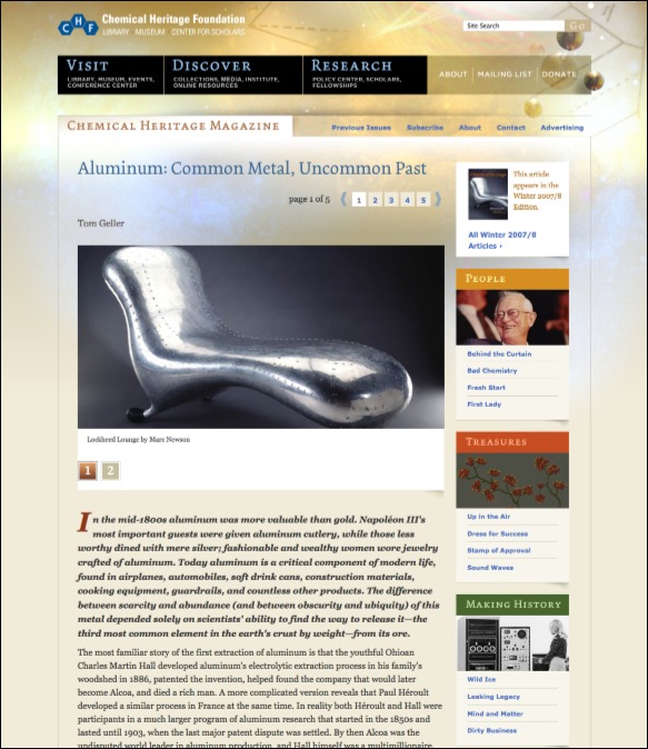 chemheritage-aluminum-thumb.jpg Article as it appeared on the web