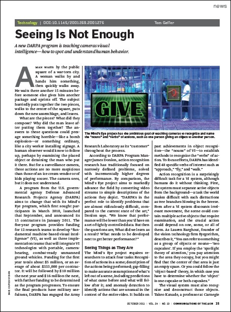 cacm-seeing-thumb.jpg First page of article as it appeared in print