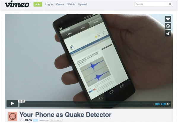 cacm-quake-thumb.jpg Screenshot of video as it appears on Vimeo