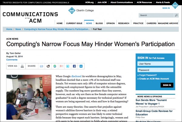 cacm-women-thumb.jpg Article as it appeared on the web