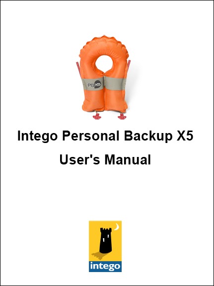 Screenshot of user manual's cover